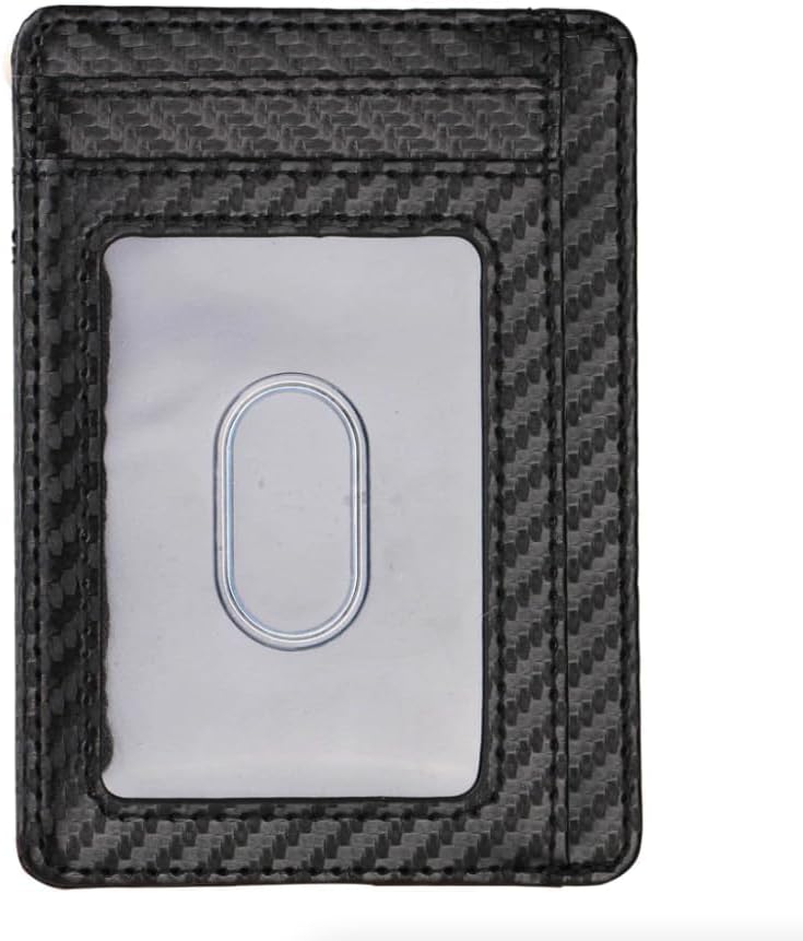 RFID Blocking Minimalist Slim Wallet — Vegan Leather