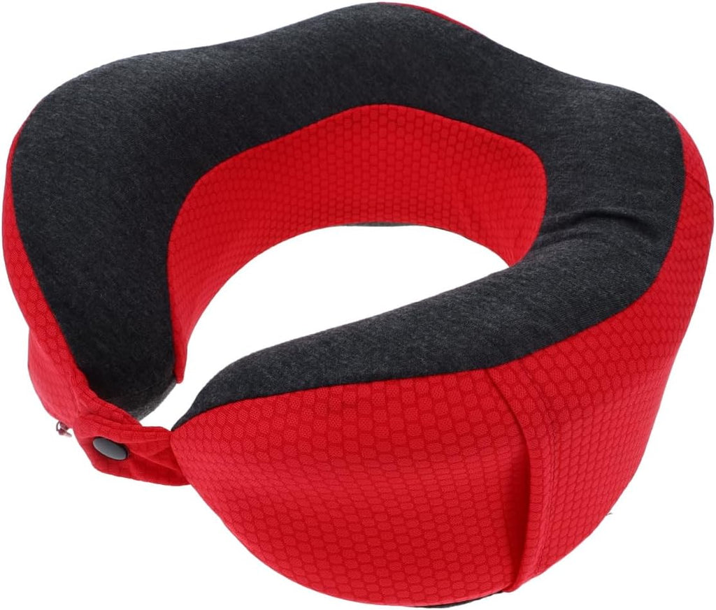 Memory Foam Travel Neck Pillow — 360° Support
