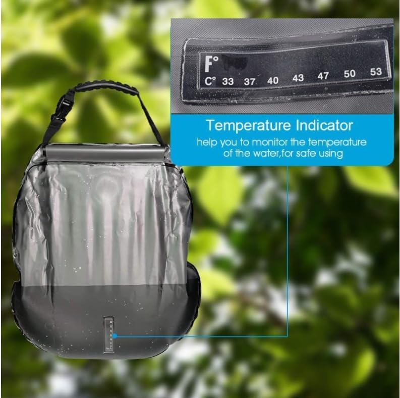 AquaShower Pro — Portable Solar Camping Shower