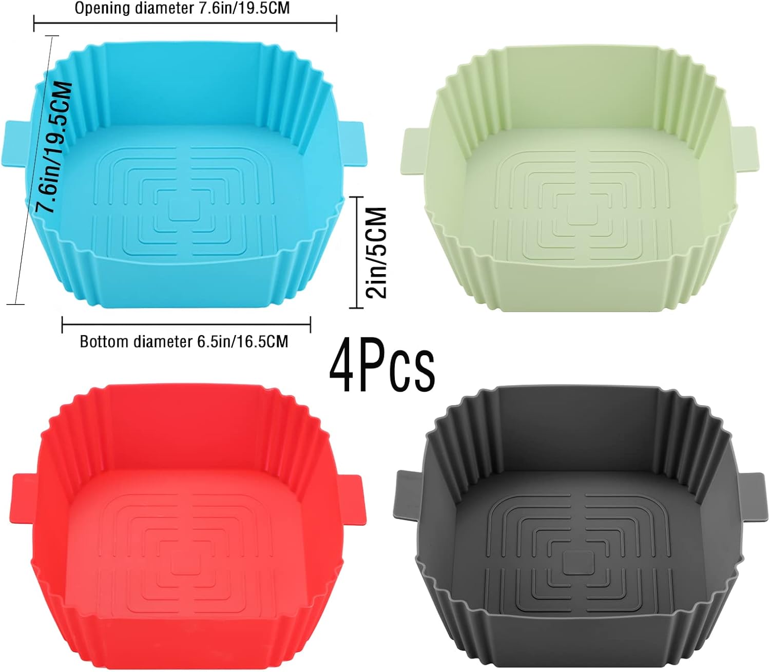 ChefShield Pro — Premium Silicone Air Fryer Liners