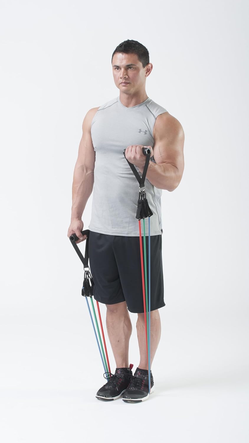 Pro Resistance Bands Set — 5 Levels Full Body Workout