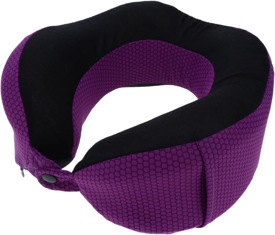 Memory Foam Travel Neck Pillow — 360° Support
