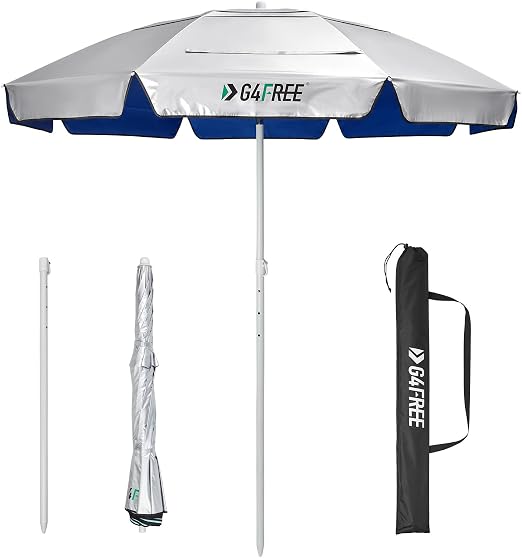 Anti-Wind UV Protection Beach Parasol — Summer Essential