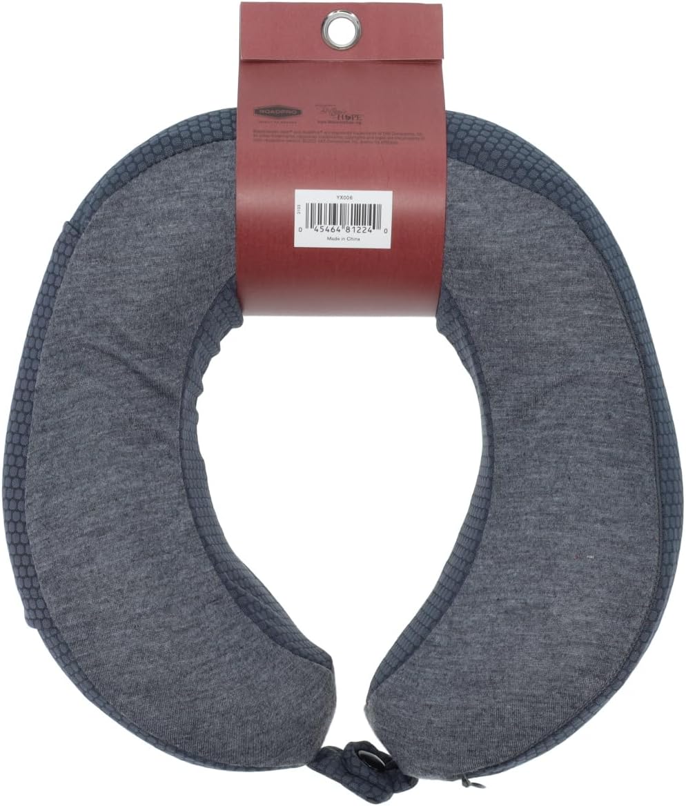 Memory Foam Travel Neck Pillow — 360° Support