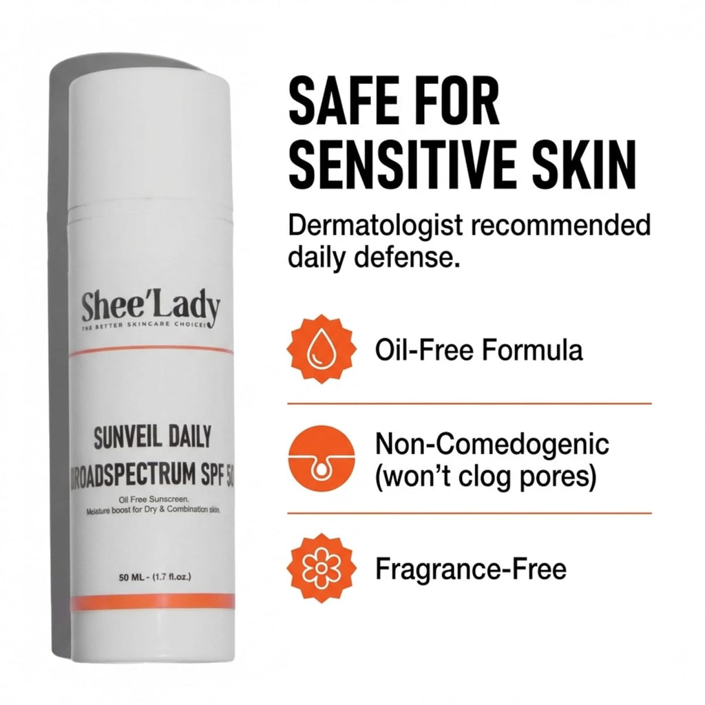 SolarVeil Luxe — SPF 50+ Invisible Sunscreen Mist