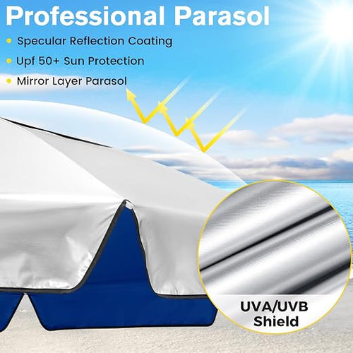 Anti-Wind UV Protection Beach Parasol — Summer Essential