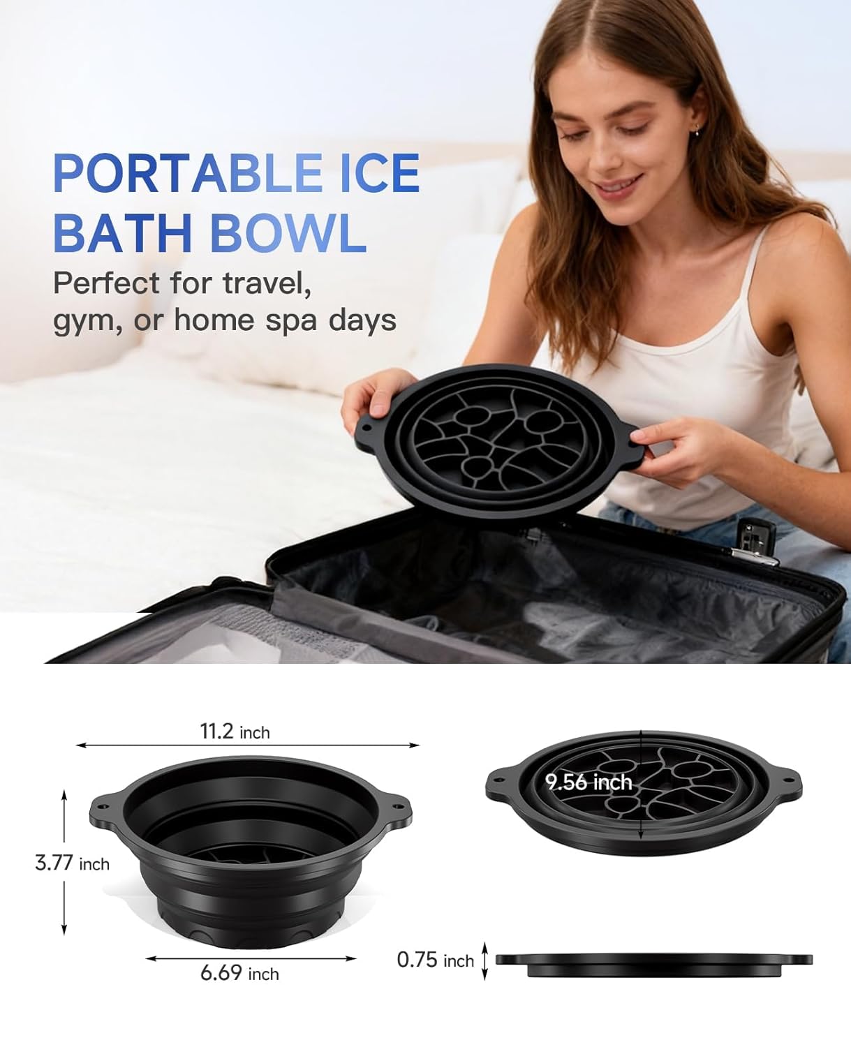CryoGlow Luxe — Celebrity Facial Ice Bath Bowl