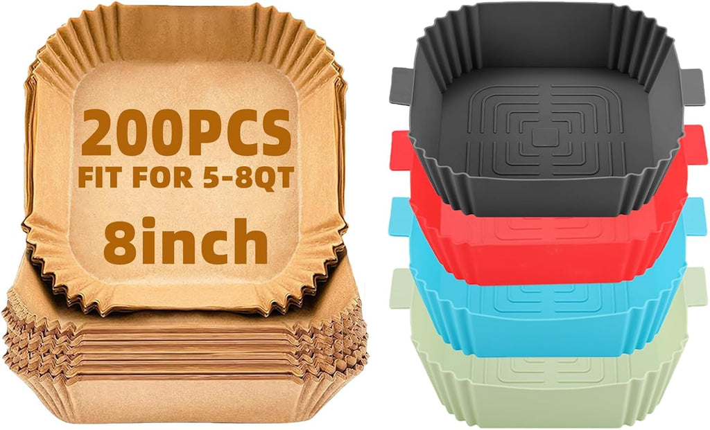 ChefShield Pro — Premium Silicone Air Fryer Liners