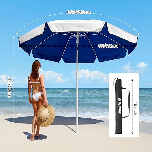 Anti-Wind UV Protection Beach Parasol — Summer Essential