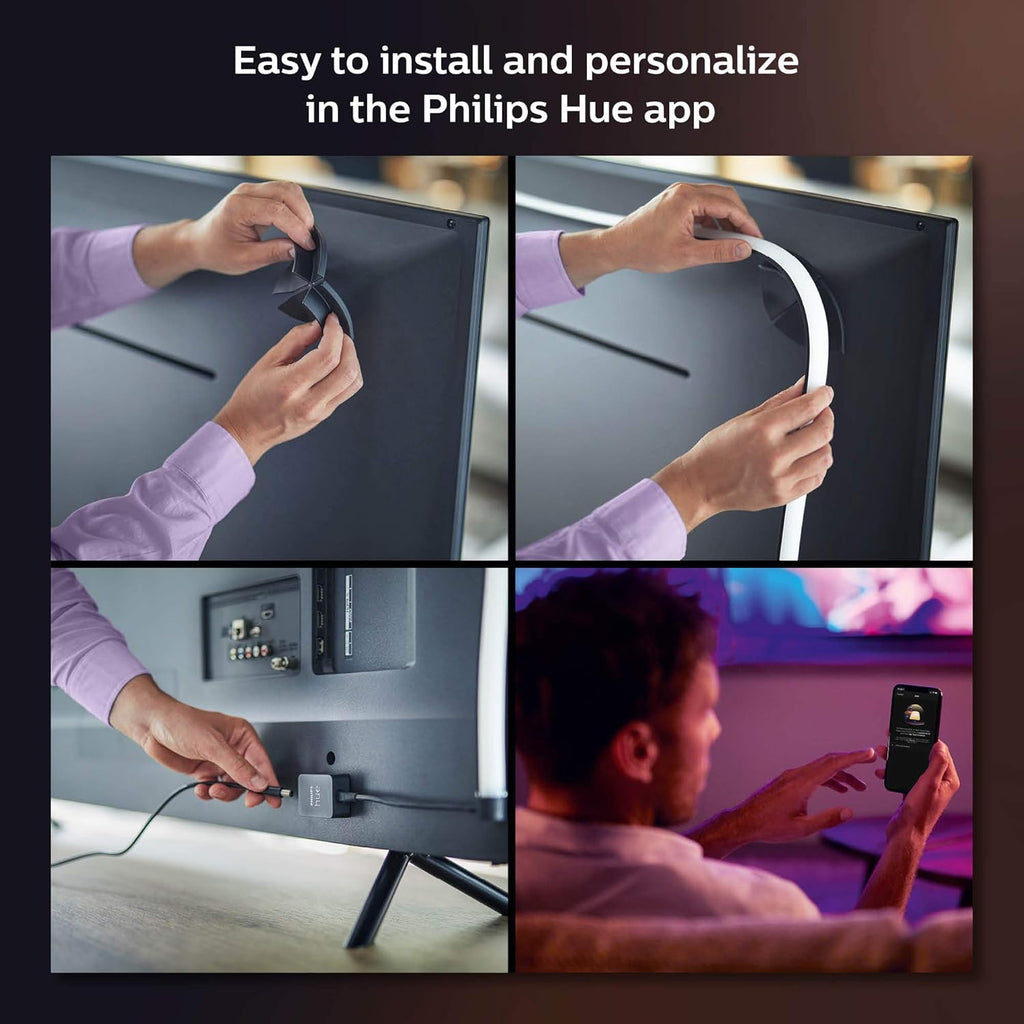 Smart LED Neon Strip Lights — App & Voice Controlled