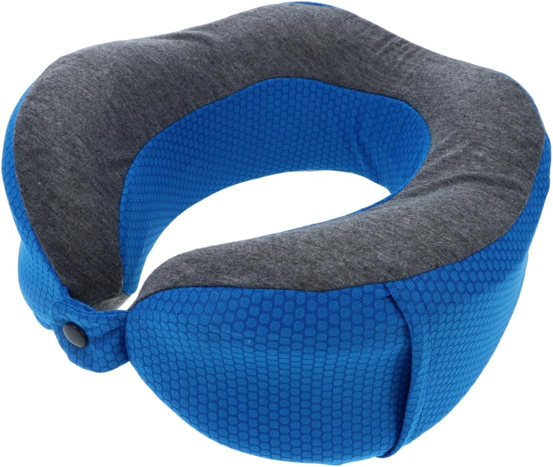 Memory Foam Travel Neck Pillow — 360° Support