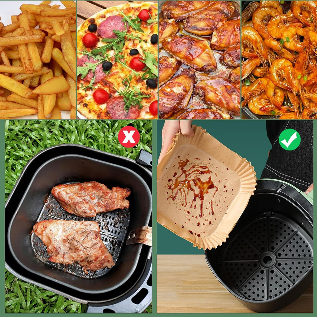 ChefShield Pro — Premium Silicone Air Fryer Liners